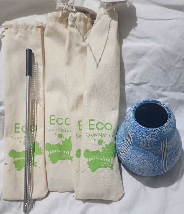 От керамика Калабаса (calabaza) Чаша за мате