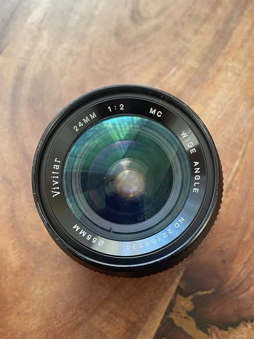 Vivitar MC Wide Angle 24mm f/2 – Canon FD – Made in Japan