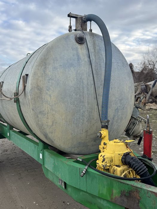 Vidanja cisterna dejectii 5000 litri IPSA nu plug cositoare disc freza