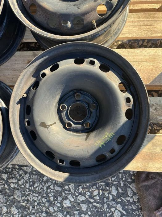 Тенекиени ламаринени джанти за Skoda 6q0601027m 6Jx15 ET43 5x100x57.1