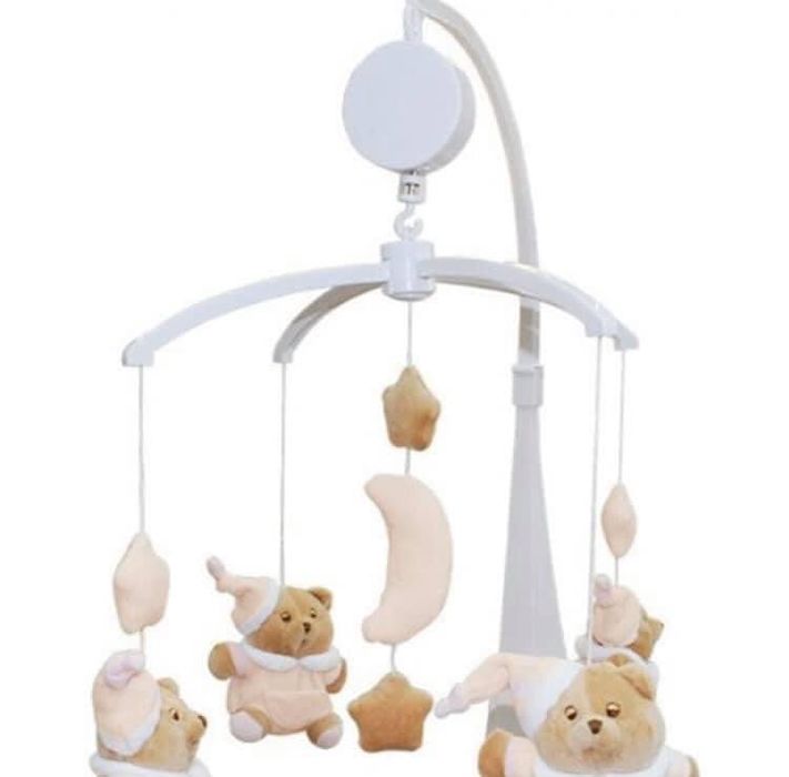 Carusel Pentru Patut Bebelusi Puccio Roz Nanan