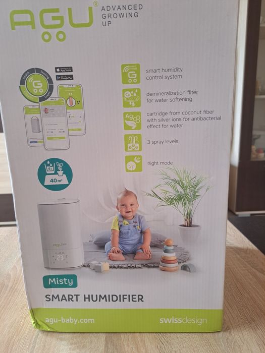 AGU Misty – Умен овлажнител за въздух (Smart Humidifier)