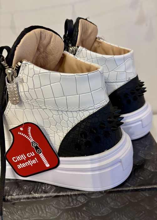 Adidași SARBU custom piton&crocodil