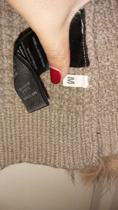 Маркова жилетка на BARK от естествен косъм лисица!Намалена на 100лв!