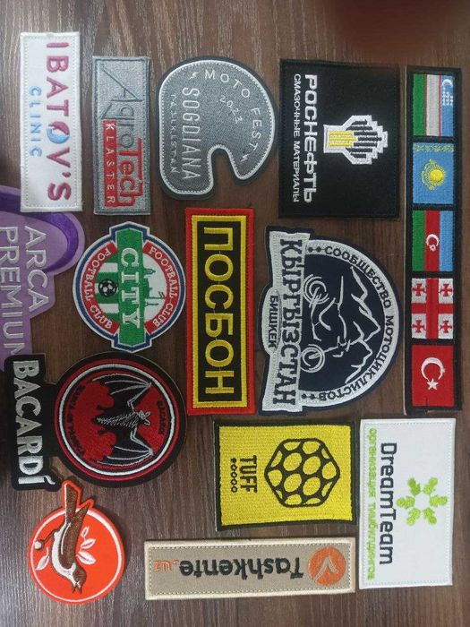 Компьютерная вышивка, изготовление шевронов, нашивок на бейсболках, 3D