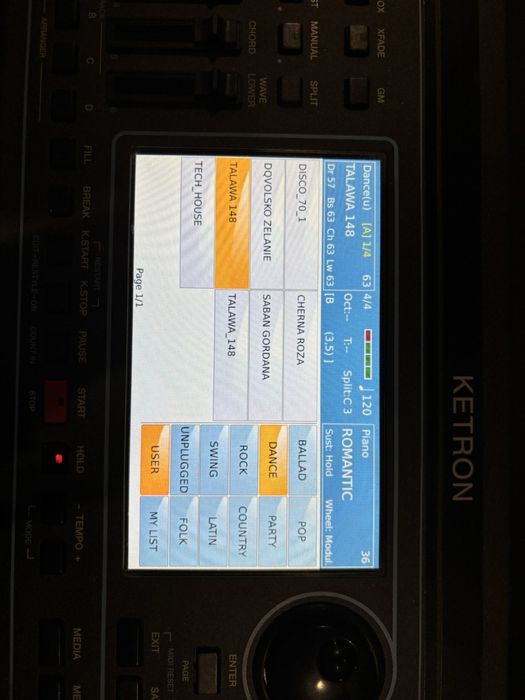 Корг korg ketron sd9