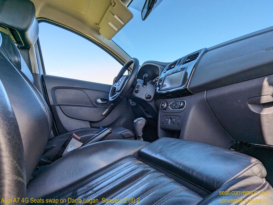 Sistem adaptare scaune de Audi A7 4G pe Logan Duster Sandero