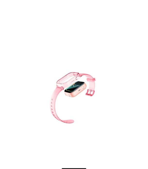 Ceas smartwatch cu slot de cartela pentru copii Albastru/Roz
