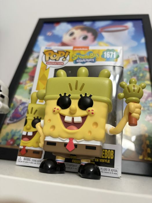 Funko pop spongebob, star wars, alien