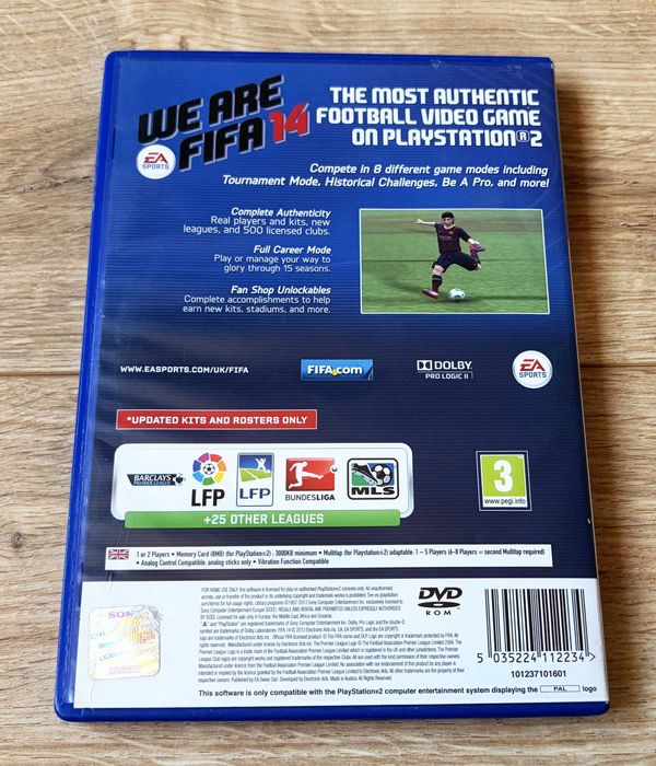 FIFA 14 Legacy Edition PS2 PlayStation 2 Фифа 14