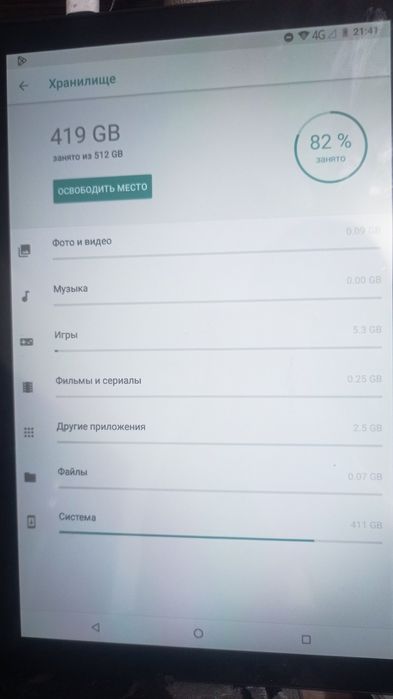 Продам планшет G...Vill 512 GB