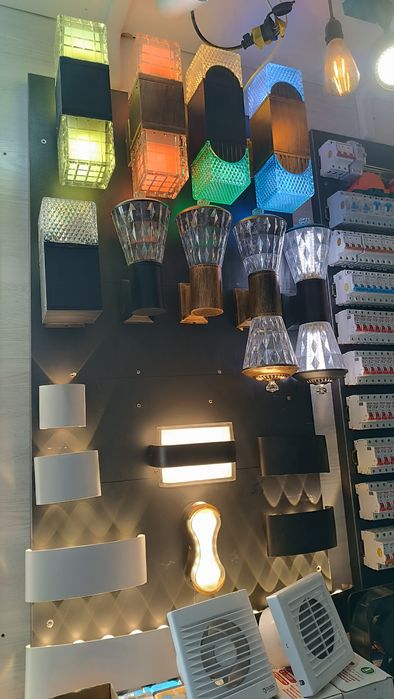 Led lampalar T5 T8 Slim Akril led Galogen Fasad