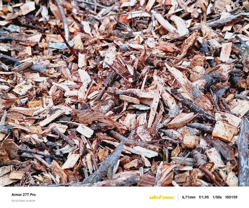 Мулч / Дървесен чипс  - 100% Натурален!