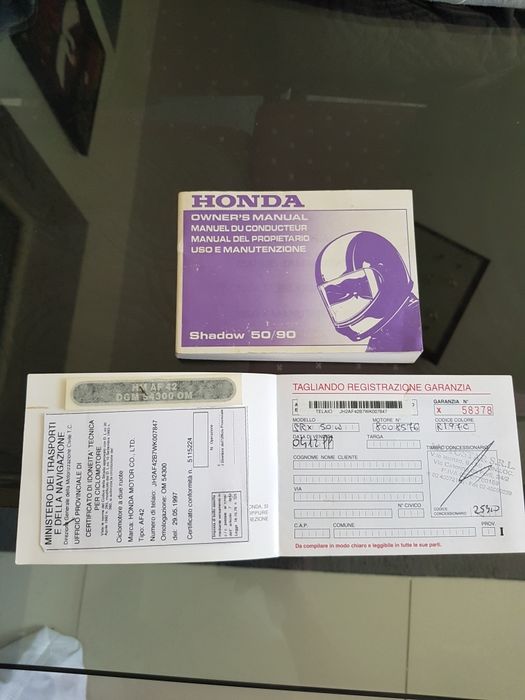Vand scuter honda shadow