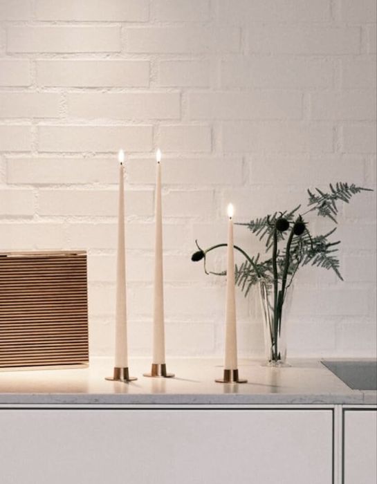 Ester & Eric - Lumânare LED conică 30 cm