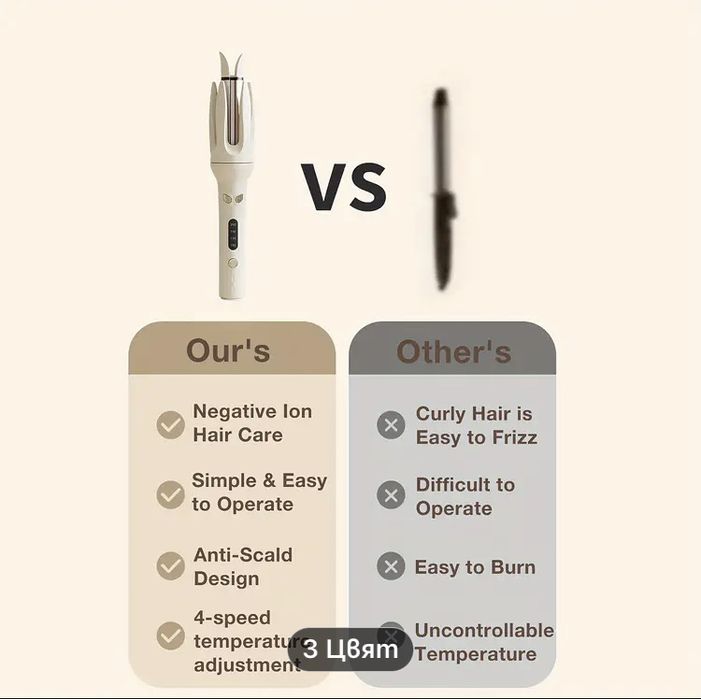 Маша за къдрици автоматична