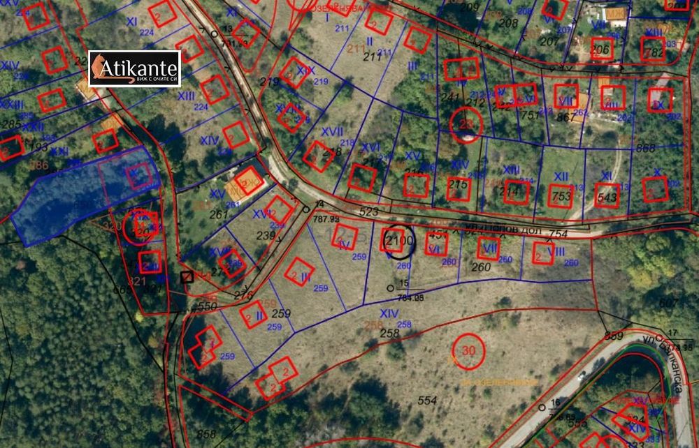 Продава се Парцел в Банкя - 1432 кв.м за 21 €/кв.м - Снимка #1