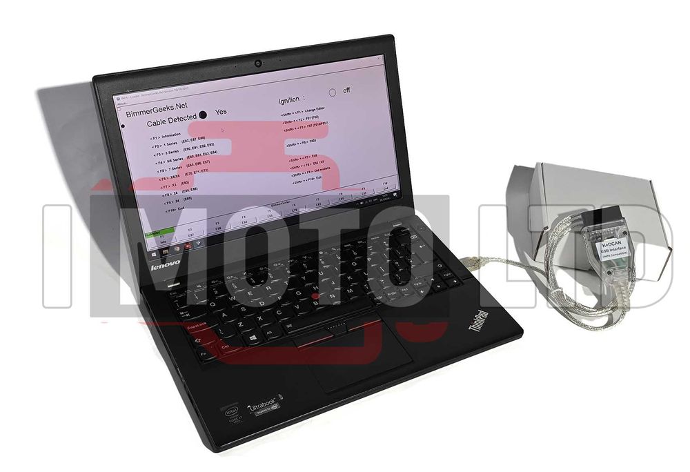 Интерфейс USB K+DCAN за автодиагностика на BMW съвместим с INPA / ISTA