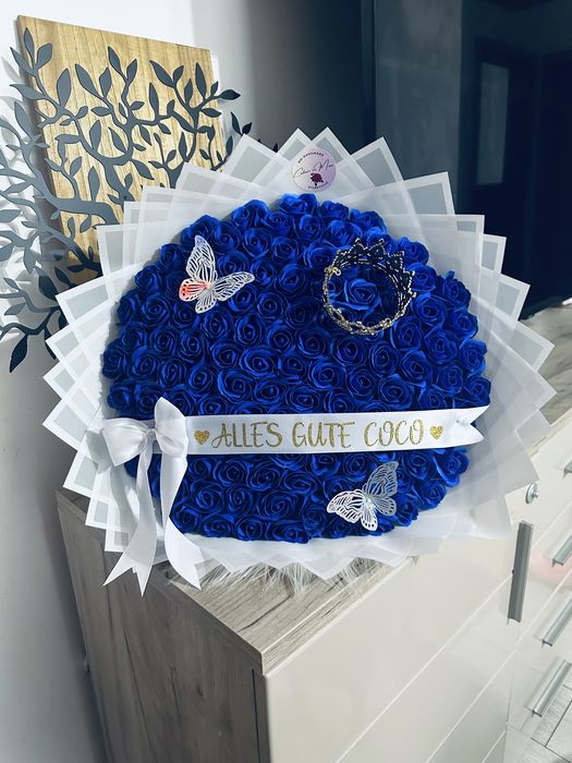 Buchete trandafiri din sapun