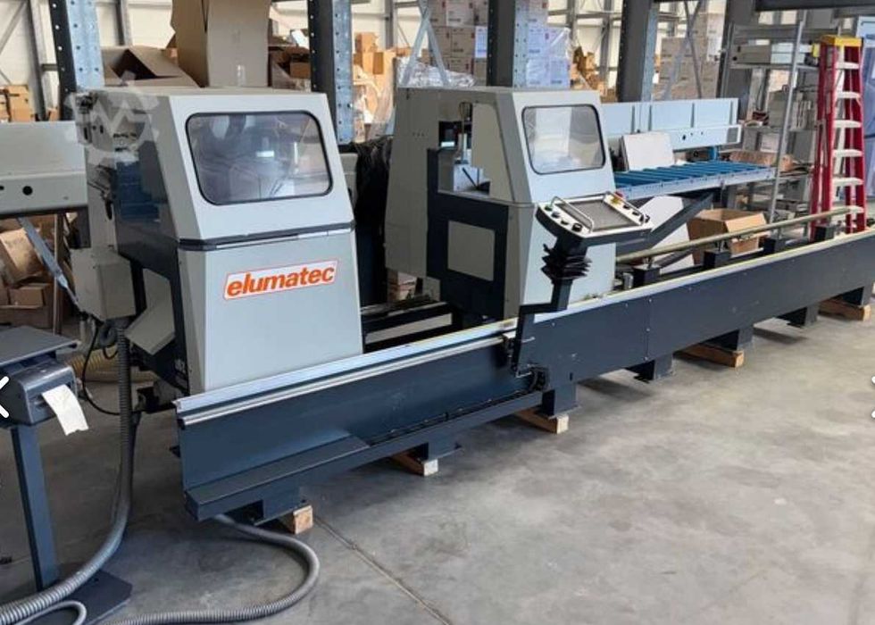 Elumatec DG 142 01 двойна трионна машина