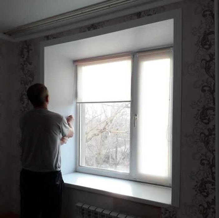 Пластик откос жасаймыз