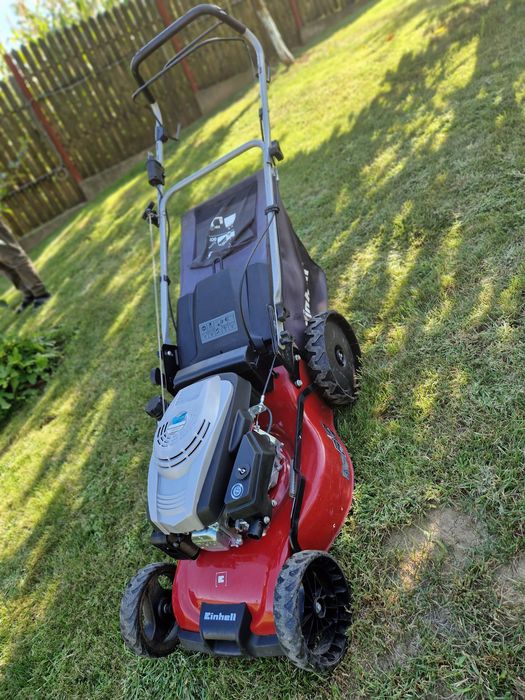 Masina tuns gazonul Einhell pornire la cheie