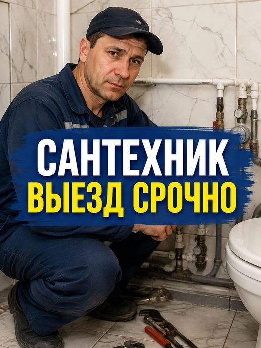 Сантехник на выезд. Усть-Каменогорск.