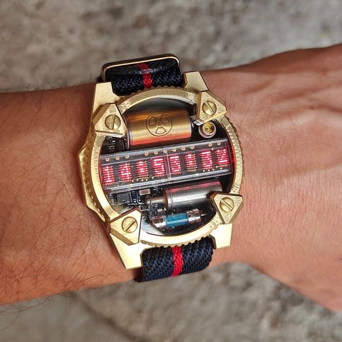 Часы мужские Dosimeter Matrix LED Red