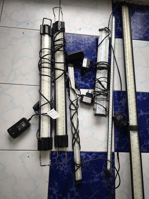 Vand lampi led acvariu 40/50/60/140cm cu lumina si pt plante