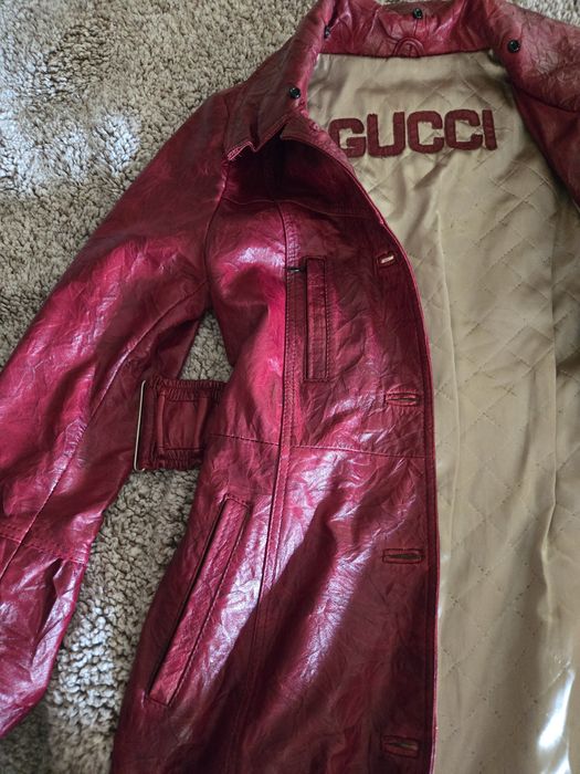 Яке манто от естествена телешка кожа