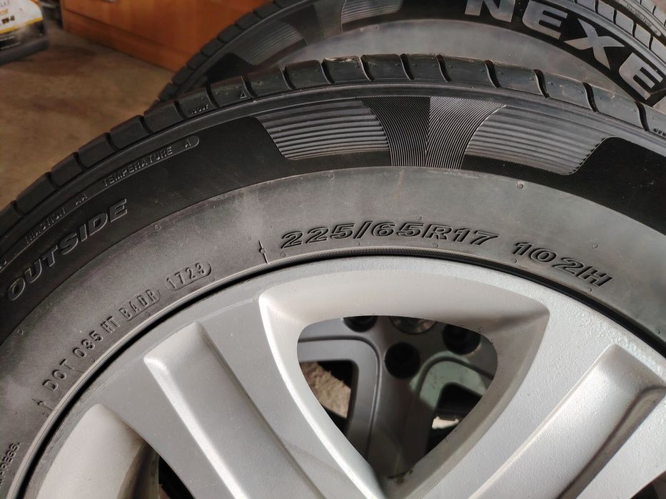 Гуми и джанти- сузуки 225/65/17 5х114.3,фолцваген  185/60/15 5х 100