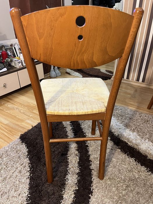 Кухненски 4броя столове от дърво