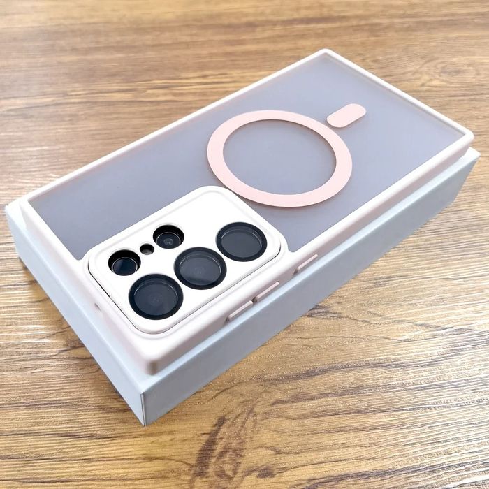 Samsung S25,S24,S23,S22 всички модели magsafe кейс защита на камерите