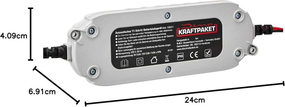 Зарядно устройство за акумулатори KRAFTPAKET, A-6 V/12 V