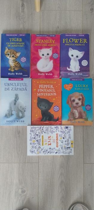 Colectie de 6 carti  Holly Webb pentru cititorii mici