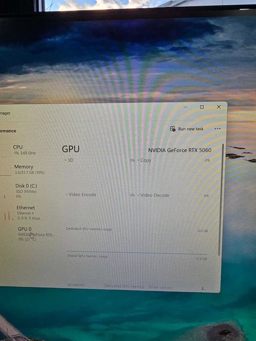 Sistem Gaming I5 14600K, 32gb DDR4, SSD 1tb, Rtx 5060 ,wi-fi, etc !