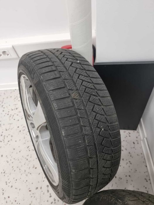 Vand 4 roti Iarna (jante si cauciuc 205/50/R17) pentru Mercedes C W205