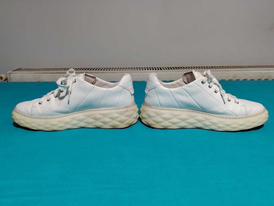 JIMMY CHOO, tenesi din piele, mărimea 41, interior 26,5 cm