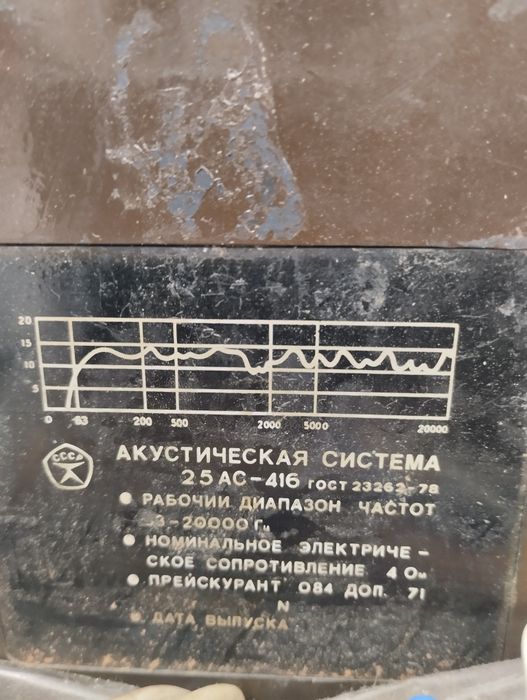 Колонки ссср отл сост