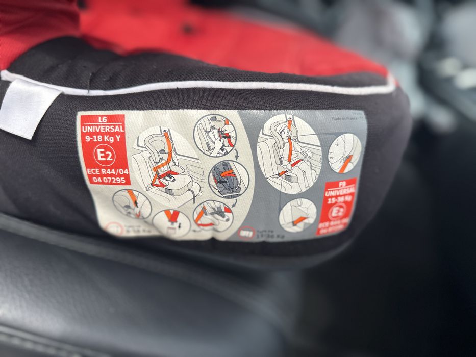 Автокресло 9-18 кг б/у