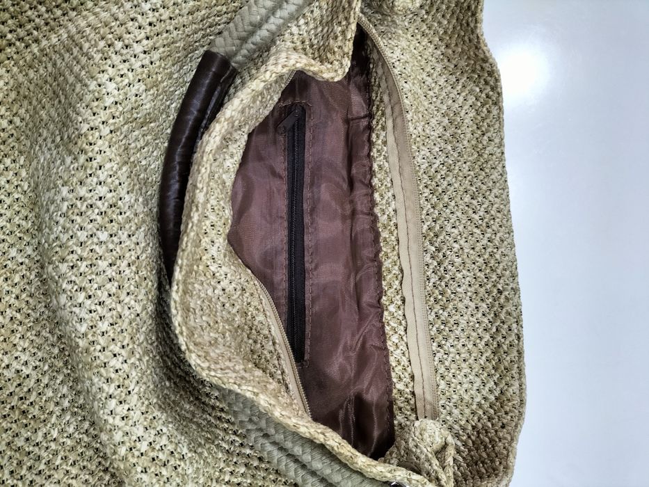 Сумка плетеная дорожная