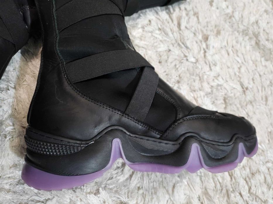 Продавам италиански дамски ботуши на марката VDR, 100% естествена кожа