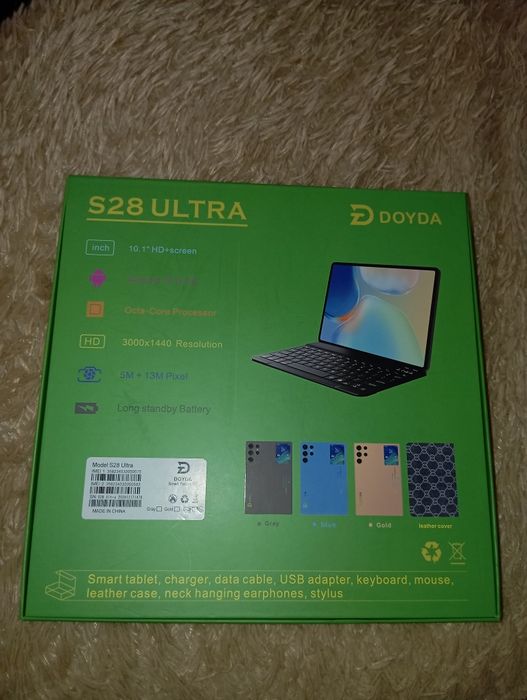 планшет DOYDA, Android 13.0 os