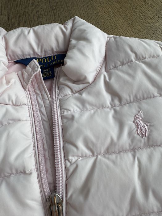 3-4 г . RALPH LAUREN Ruffle-Hem Down Jacket