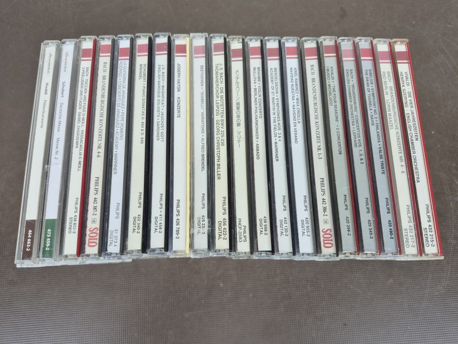Vând Lot 20 CD cu muzica clasica mixta colectia Philips