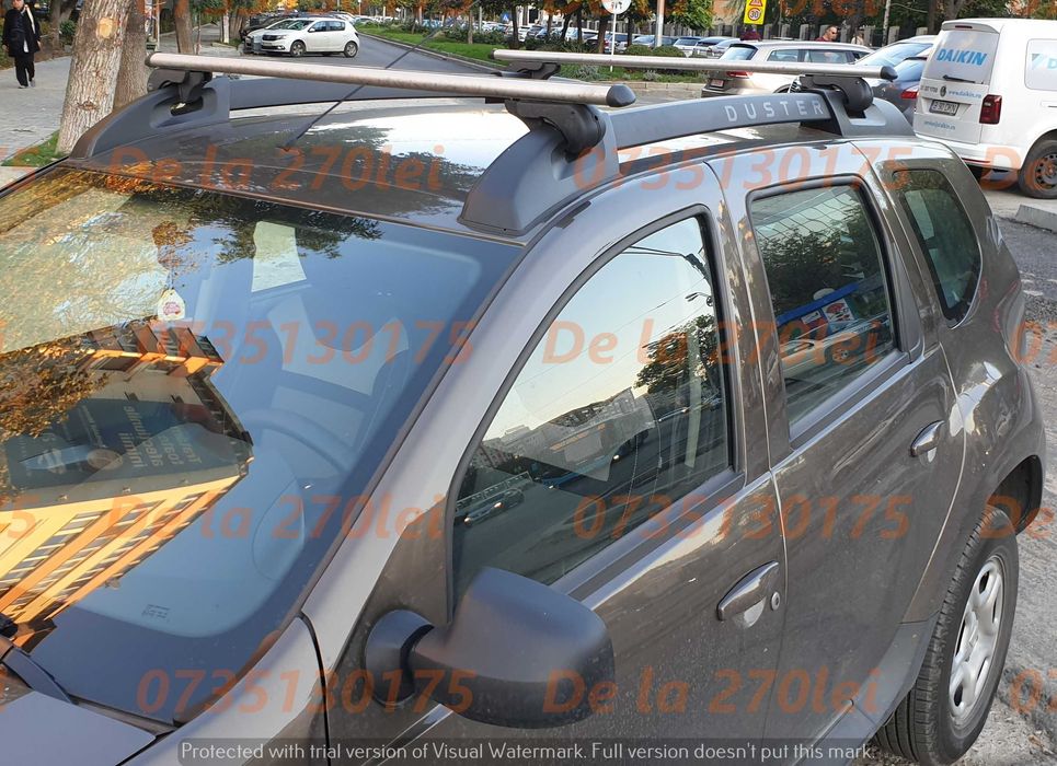 Bare transversale PORTBAGAJ DACIA Duster Sandero Stepway Logan MCV