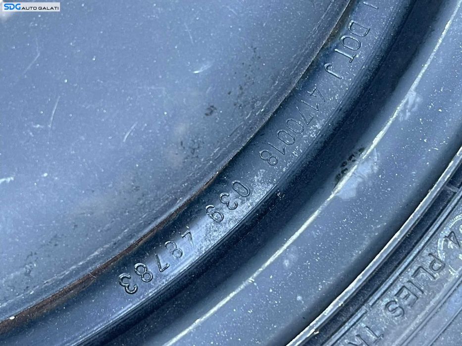 Roata Janta Rezerva Tabla Slim 5x112 T125 70 18 R18 Volkswagen Golf 5 2004 - 2008 Cod 1K0601027B [M8015]