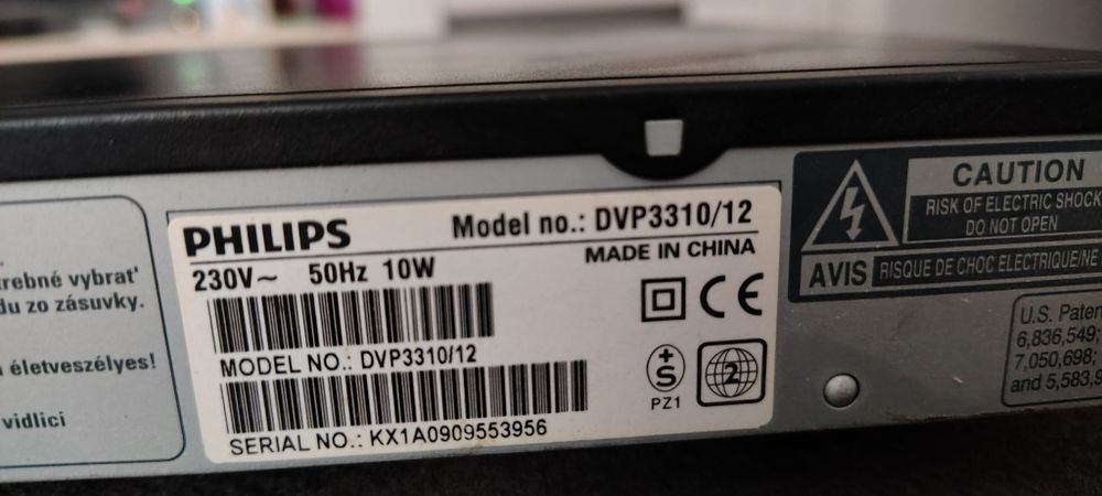 Nou!!! Dvd-player Philips DVP3310/12