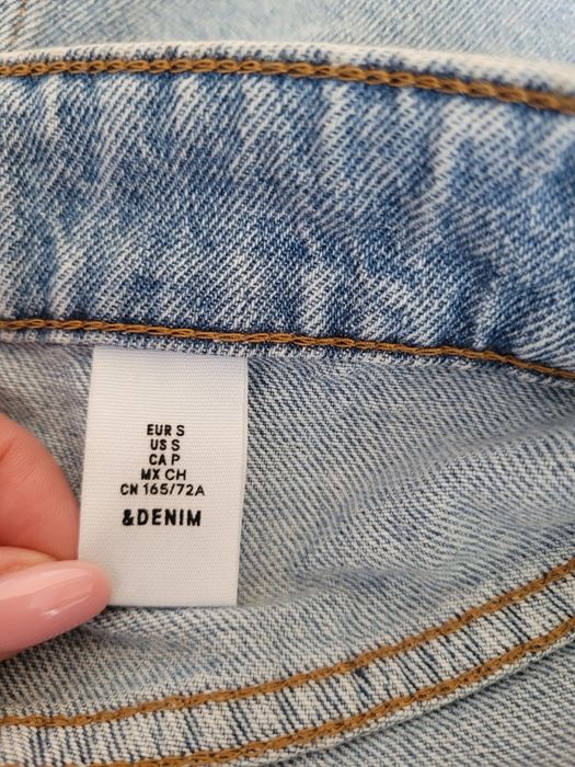 Fusta de blugi, denim, h&m