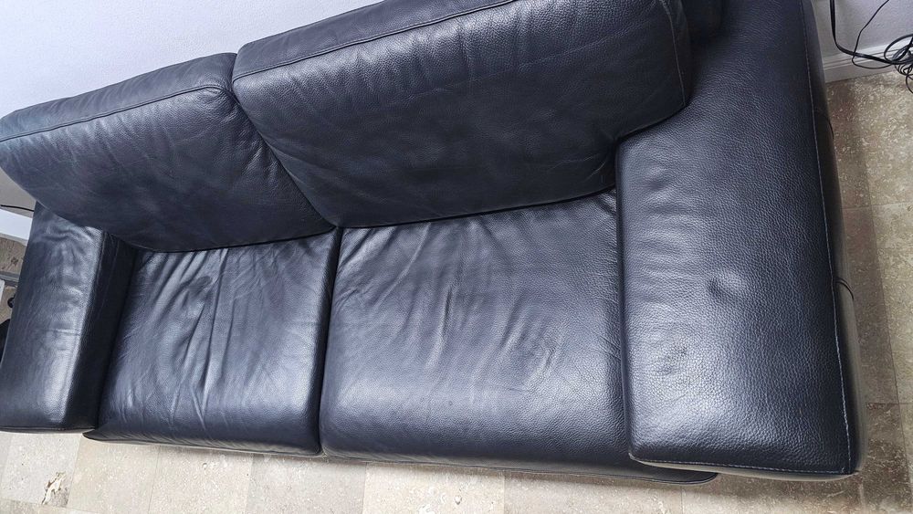 Canapea din piele naturală – stare foarte bună